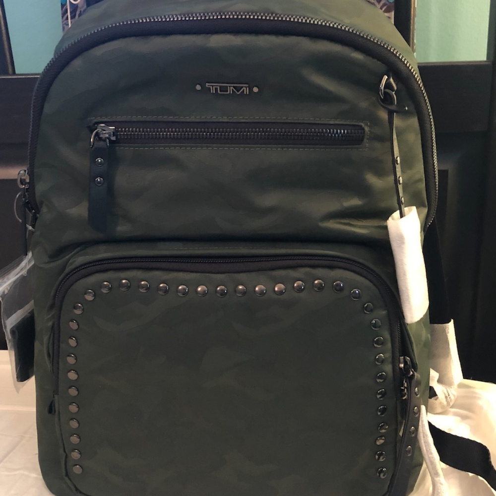 Tumi Hagen Green Camo Backpack